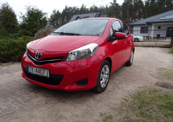 Toyota Yaris cena 27900 przebieg: 148040, rok produkcji 2012 z Ciechanowiec małe 277